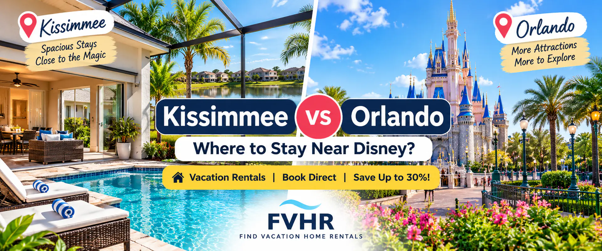Kissimmee vs Orlando: Where to Stay for a Disney Vacation