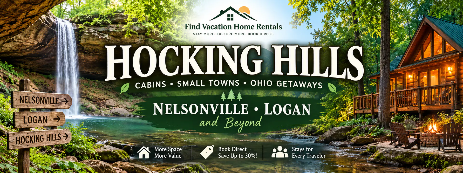 Where to Stay in Hocking Hills: Cabins, Small Towns & Ohio Getaways